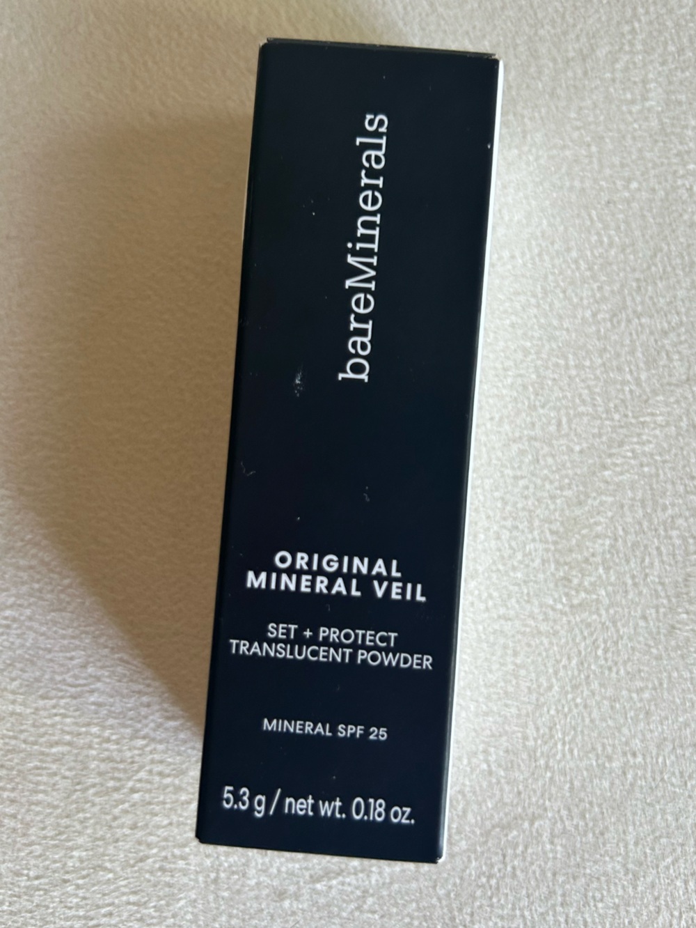 New NIB bareMinerals Original Mineral Veil Translucent SPF 25 Setting Powder